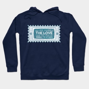 You Owe Yourself Love Stamp [moon] Hoodie